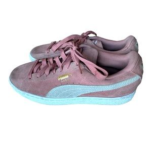 Retro Suede PINK Women’s 9 PUMA Skate Shoes Sneakers NICE